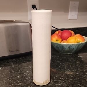 Elegant White Ceramic Vase